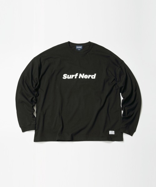 MAGIC NUMBER（マジック ナンバー）の「【MAGIC NUMBER】NEW SURFNERD L/S TEE（Tシャツ/カットソー・メンズ・ホワイト×ブラック/ブラック×ホワイト・LARGE/MEDIUM）」の2枚目の写真