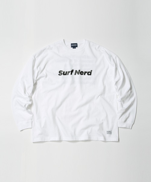 MAGIC NUMBER（マジック ナンバー）の「【MAGIC NUMBER】NEW SURFNERD L/S TEE（Tシャツ/カットソー・メンズ・ホワイト×ブラック/ブラック×ホワイト・LARGE/MEDIUM）」の13枚目の写真