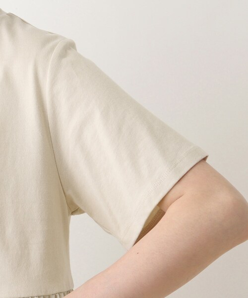 DRESKIP(ドレスキップ)の「◆布帛切り替えTシャツ(Tシャツ/カットソー・レディース・ライトベージュ/ライトパープル/ブラック/カーキ・03/02/04)」の10枚目の写真