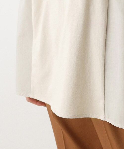 DRESKIP(ドレスキップ)の「◆布帛切り替えTシャツ(Tシャツ/カットソー・レディース・ライトベージュ/ライトパープル/ブラック/カーキ・03/02/04)」の11枚目の写真