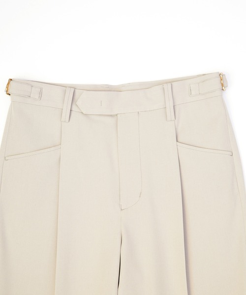 TAUPE(トープ)の「【TAUPE/トープ】 60's テーパードフィットCOREスラックス(スラックス・メンズ・ブラック/ライトベージュ・1/2)」の10枚目の写真