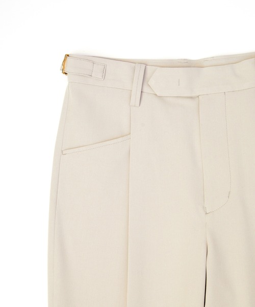 TAUPE(トープ)の「【TAUPE/トープ】 60's テーパードフィットCOREスラックス(スラックス・メンズ・ブラック/ライトベージュ・1/2)」の9枚目の写真