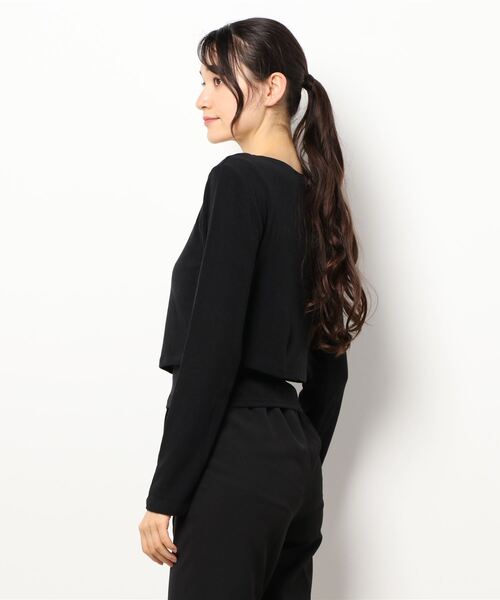 Didot.showroom（ディドット ショールーム）の「キャミソールSET Vネック長袖カーディガン（カーディガン/ボレロ・レディース・アイボリー/ブラック/ベージュ/ピンク/グリーン・FREE）」の20枚目の写真