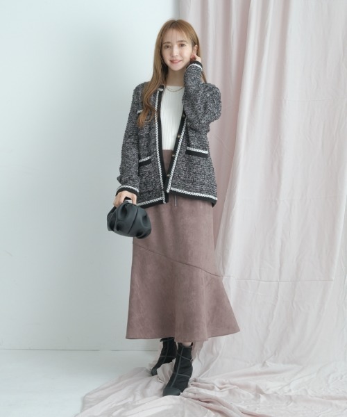 Rirandture（リランドチュール）の「ミックスツィード配色ジャケット