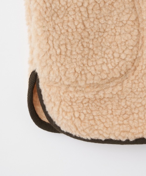 CIAOPANIC TYPY（チャオパニックティピー）の「【KIDS】ミリタリーパイピングボアベスト（ベスト・キッズ・ブラウン/ベージュ・SMALL/MEDIUM/LARGE/X-LARGE/XX-LARGE）」の9枚目の写真