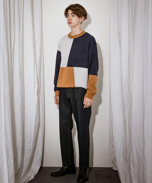 URBAN RESEARCH(アーバンリサーチ)の「URBAN RESEARCH iD SLIM FIT DENIM(デニムパンツ・メンズ・ブラック/インディゴブルー・MEDIUM/LARGE)」の4枚目の写真