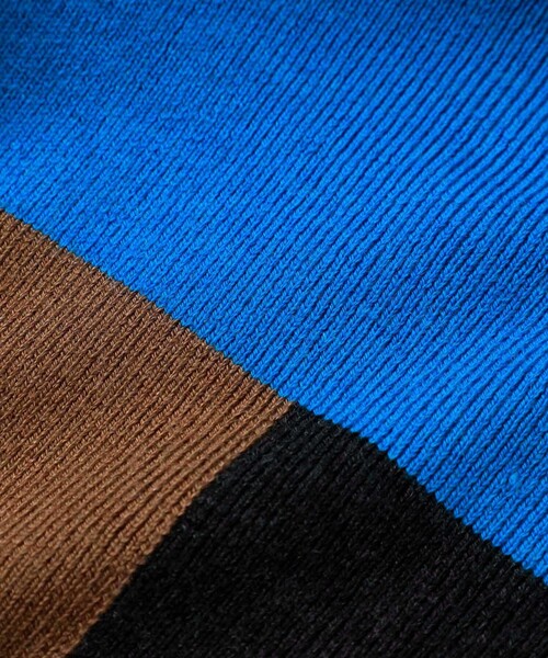 LOVELESS（ラブレス）の「ブロッキング 2フェイスタートル（ニット/セーター・レディース・ブラック/グレー/ベージュ系その他/レッド系その他・36/34）」の19枚目の写真