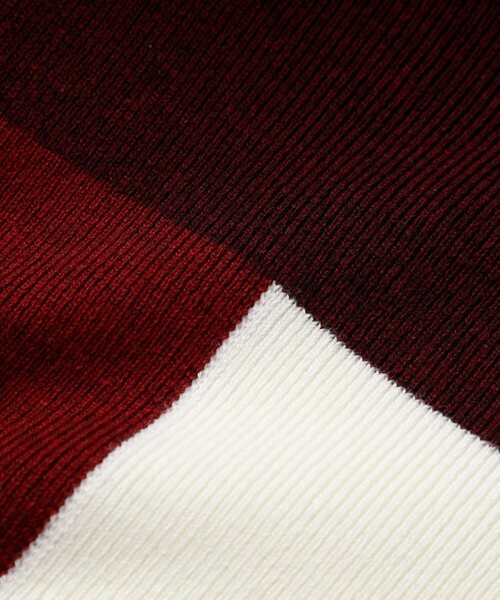 LOVELESS（ラブレス）の「ブロッキング 2フェイスタートル（ニット/セーター・レディース・ブラック/グレー/ベージュ系その他/レッド系その他・36/34）」の21枚目の写真