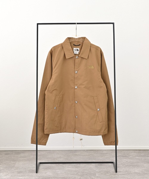THE NORTH FACE（ザノースフェイス）の「THE NORTH FACE(ザ・ノース・フェイス) SANSOME コーチジャケット（ブルゾン・レディース・ネイビー/ブラウン・S/M/L/XL）」の12枚目の写真