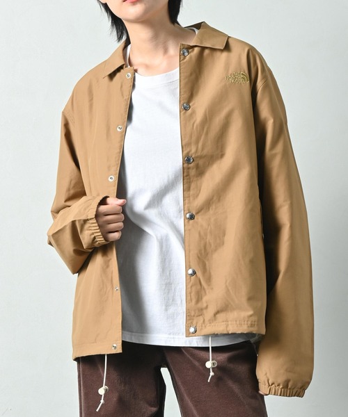 THE NORTH FACE（ザノースフェイス）の「THE NORTH FACE(ザ・ノース・フェイス) SANSOME コーチジャケット（ブルゾン・レディース・ネイビー/ブラウン・S/M/L/XL）」の14枚目の写真