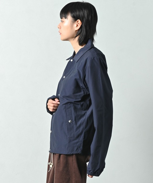 THE NORTH FACE（ザノースフェイス）の「THE NORTH FACE(ザ・ノース・フェイス) SANSOME コーチジャケット（ブルゾン・レディース・ネイビー/ブラウン・S/M/L/XL）」の19枚目の写真