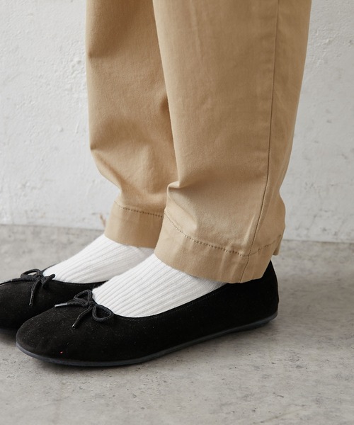 PUAL CE CIN(ピュアルセシン)の「JAPAN MADEストレッチスリムパンツ(その他パンツ・レディース・ブラック/ベージュ/カーキ/ライトベージュ・FREE)」の15枚目の写真
