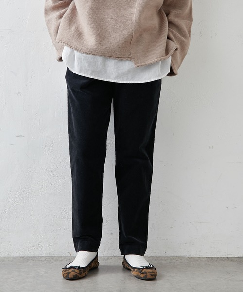 PUAL CE CIN(ピュアルセシン)の「JAPAN MADEストレッチスリムパンツ(その他パンツ・レディース・ブラック/ベージュ/カーキ/ライトベージュ・FREE)」の6枚目の写真
