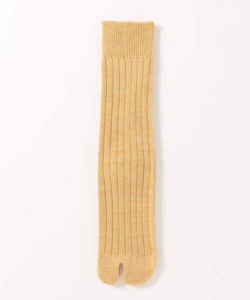 JOURNAL STANDARD（ジャーナルスタンダード）の「【GLEN CLYDE/グレンクライド】タビローゲージソックス（ソックス/靴下・レディース・ライトグレー/ベージュ/イエロー/アイボリー・FREE）」の11枚目の写真