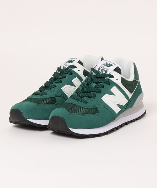 NEW BALANCE(ニューバランス)の「《New Balance》ML574(スニーカー・メンズ・レッド/グリーン/ライトグレー・27.0cm/26.5cm/27.5cm/23.5cm/25.5cm/24.0cm/24.5cm/26.0cm/23.0cm/28.0cm/25.0cm/22.5cm)」の3枚目の写真