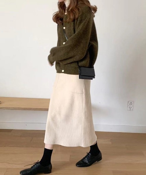 Diosfront（ディオスフロント）の「バルーンスリーブカーディガン（カーディガン/ボレロ・レディース・モカ/ベージュ/カーキ・FREE）」の16枚目の写真