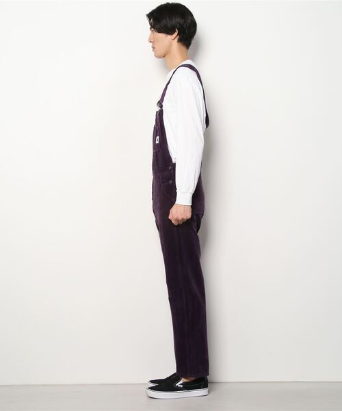 Carhartt WIP(カーハートダブリューアイピー)の「Carhartt WMNS BIB OVERALL I028644(つなぎ/オールインワン・レディース・パープル・SMALL/X-SMALL)」の2枚目の写真