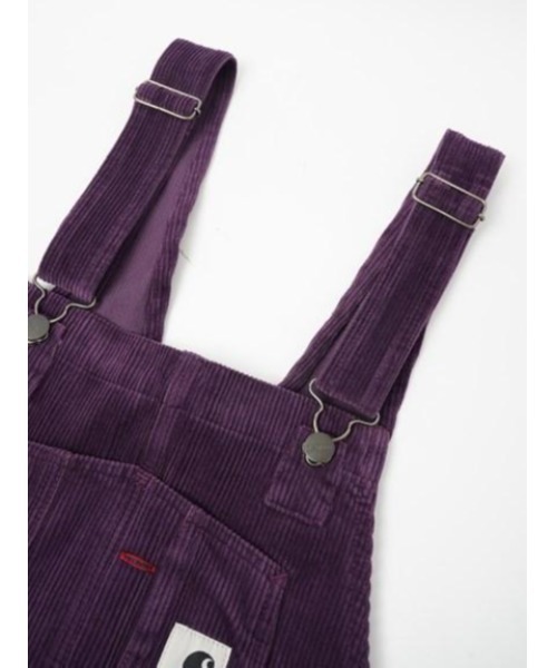 Carhartt WIP(カーハートダブリューアイピー)の「Carhartt WMNS BIB OVERALL I028644(つなぎ/オールインワン・レディース・パープル・SMALL/X-SMALL)」の6枚目の写真