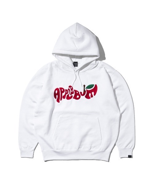 APPLEBUM（アップルバム）の「"Apple Logo" Sweat Parka（パーカー・メンズ・ヘザーグレー/サンドベージュ/ホワイト・XX-LARGE/X-LARGE/MEDIUM/LARGE）」の3枚目の写真