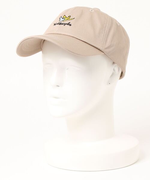 Mark Gonzales(マーク・ゴンザレス)の「【Mark Gonzales】刺繍 ロゴ ローキャップ / LOW CAP(キャップ・メンズ・ブラック系その他/ベージュ系その他/ホワイト・FREE)」の6枚目の写真