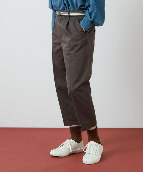 FRAPBOIS（フラボア）の「Ｔ/Ｃチノ パンツ（その他パンツ・レディース・ベージュ/ブラウン・1/2/3）」の14枚目の写真