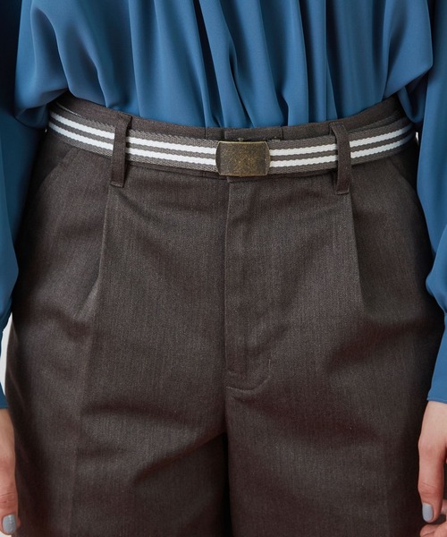 FRAPBOIS（フラボア）の「Ｔ/Ｃチノ パンツ（その他パンツ・レディース・ベージュ/ブラウン・1/2/3）」の19枚目の写真