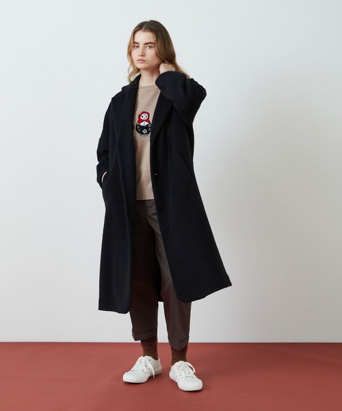 FRAPBOIS（フラボア）の「Ｔ/Ｃチノ パンツ（その他パンツ・レディース・ベージュ/ブラウン・1/2/3）」の18枚目の写真