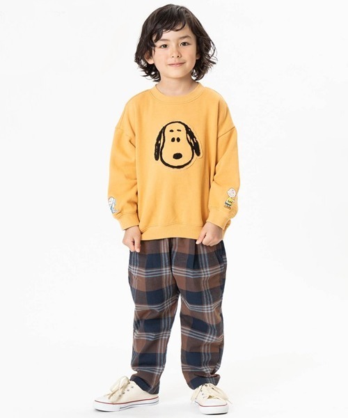 F.O.KIDS(エフオーキッズ)の「F.O.KIDS/エフオーキッズ シェフパンツ チェック 無地(チノパンツ・キッズ・インディゴブルー/モカ/ブラウン/ベージュ・130/140)」の14枚目の写真