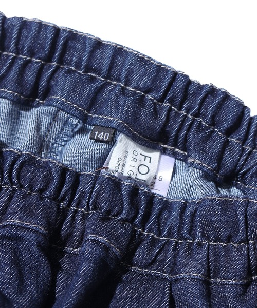 F.O.KIDS(エフオーキッズ)の「F.O.KIDS/エフオーキッズ シェフパンツ チェック 無地(チノパンツ・キッズ・インディゴブルー/モカ/ブラウン/ベージュ・130/140)」の6枚目の写真
