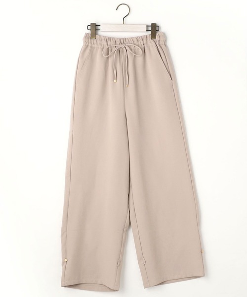 NICOLE white(ニコルホワイト)の「エステルツイル2WAYパンツ(その他パンツ・レディース・ベージュ/ブラック・FREE)」の14枚目の写真