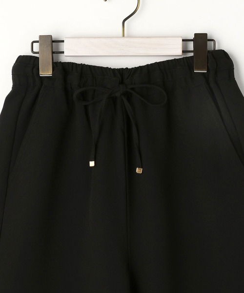 NICOLE white(ニコルホワイト)の「エステルツイル2WAYパンツ(その他パンツ・レディース・ベージュ/ブラック・FREE)」の9枚目の写真