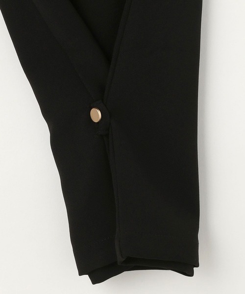 NICOLE white(ニコルホワイト)の「エステルツイル2WAYパンツ(その他パンツ・レディース・ベージュ/ブラック・FREE)」の15枚目の写真