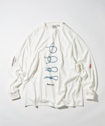 GRAMICCI×F-LAGSTUF-F/別注ロングスリーブTシャツ Gramicci（グラミチ）の「F-LAGSTUF-F×GRAMICCI/フラッグ