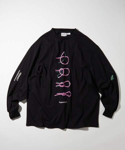 GRAMICCI×F-LAGSTUF-F/別注ロングスリーブTシャツ Gramicci（グラミチ）の「F-LAGSTUF-F×GRAMICCI/フラッグ