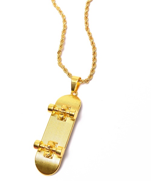 babyShoop（ベイビーシュープ）の「スケボーチャームネックレス（ネックレス・レディース・シルバー/ゴールド・FREE）」の12枚目の写真