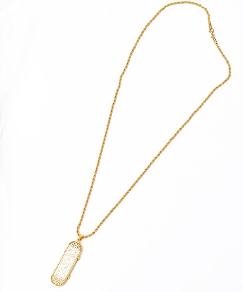 babyShoop（ベイビーシュープ）の「スケボーチャームネックレス（ネックレス・レディース・シルバー/ゴールド・FREE）」の8枚目の写真