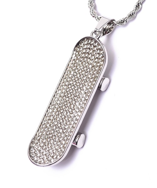 babyShoop（ベイビーシュープ）の「スケボーチャームネックレス（ネックレス・レディース・シルバー/ゴールド・FREE）」の10枚目の写真