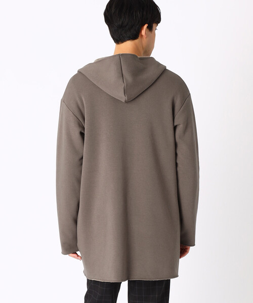 COMME CA ISM（コムサイズム）の「裏シャギー　フード付きカーディガン（カーディガン/ボレロ・メンズ・ブラック/ベージュ/カーキ・MEDIUM/LARGE）」の21枚目の写真