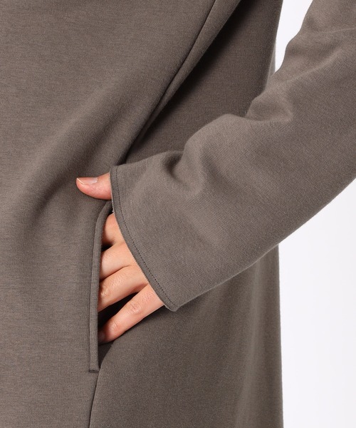 COMME CA ISM（コムサイズム）の「裏シャギー　フード付きカーディガン（カーディガン/ボレロ・メンズ・ブラック/ベージュ/カーキ・MEDIUM/LARGE）」の10枚目の写真