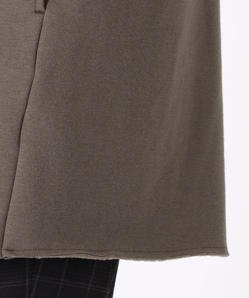 COMME CA ISM（コムサイズム）の「裏シャギー　フード付きカーディガン（カーディガン/ボレロ・メンズ・ブラック/ベージュ/カーキ・MEDIUM/LARGE）」の12枚目の写真