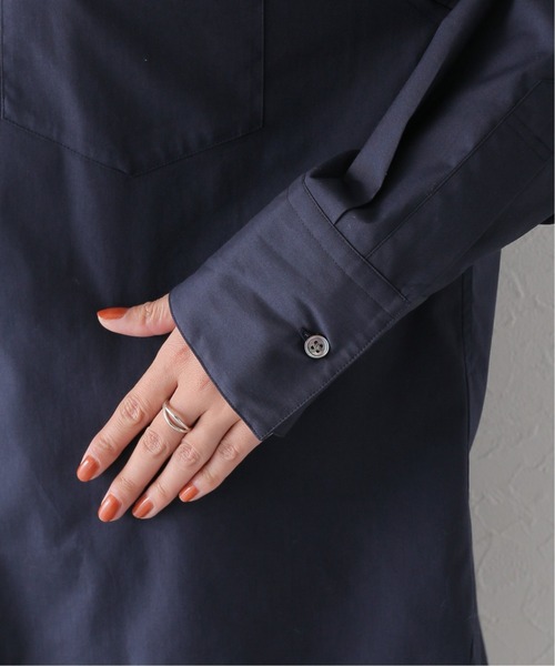 美品 JOURNAL STANDARD エステネージュ タックオーバーシャツ