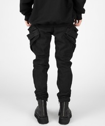 ユリウスパンツ ユリウス JULIUS Cotton Nylon Twill Multi Pocket Wide Cargo
