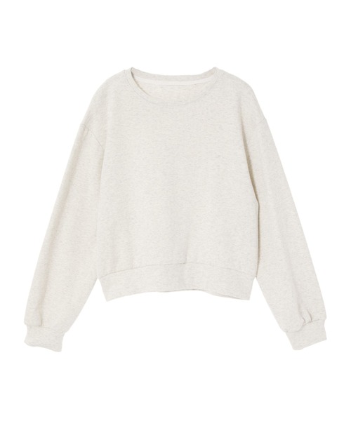 Edit Sheen（エディットシーン）の「シンプルコンパクトスウェット（スウェット・レディース・ブラック/アイボリー・MEDIUM）」の15枚目の写真