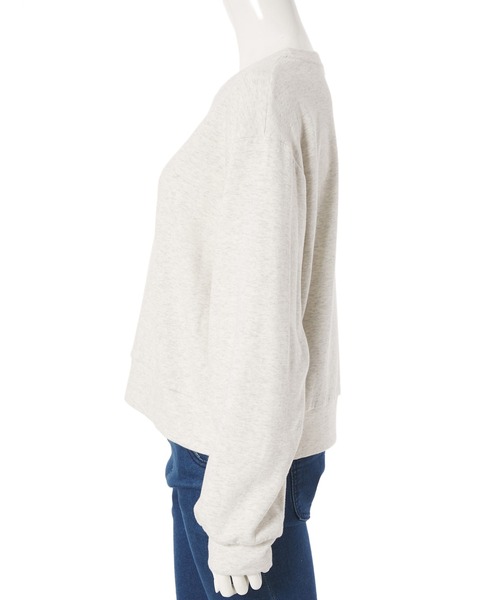 Edit Sheen（エディットシーン）の「シンプルコンパクトスウェット（スウェット・レディース・ブラック/アイボリー・MEDIUM）」の17枚目の写真