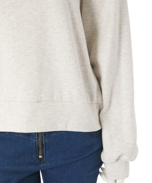 Edit Sheen（エディットシーン）の「シンプルコンパクトスウェット（スウェット・レディース・ブラック/アイボリー・MEDIUM）」の20枚目の写真