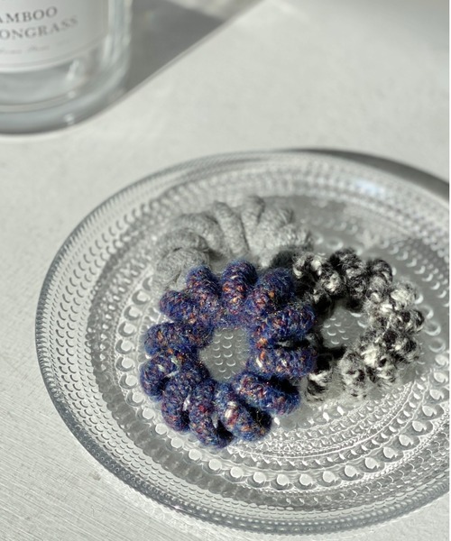 LOWRYS FARM（ローリーズファーム）の「グルグル３ＳＥＴヘアゴム　258115（ヘアゴム・レディース・グリーン/イエロー/ブルー/グリーン系その他/ピンク・FREE）」の1枚目の写真