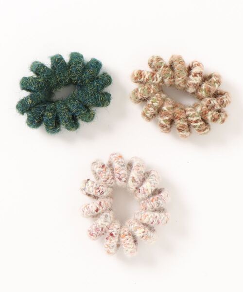 LOWRYS FARM（ローリーズファーム）の「グルグル３ＳＥＴヘアゴム　258115（ヘアゴム・レディース・グリーン/イエロー/ブルー/グリーン系その他/ピンク・FREE）」の8枚目の写真