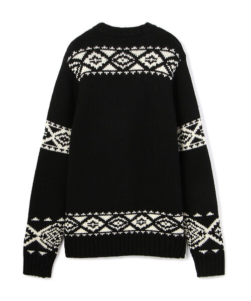 schott（ショット）の「Schott×GRATEFUL DEAD/STILL YOUR FACE SWEATER（ニット/セーター・メンズ・ブラック・SMALL/MEDIUM/LARGE）」の3枚目の写真