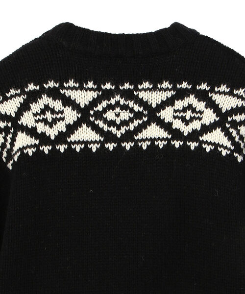 schott（ショット）の「Schott×GRATEFUL DEAD/STILL YOUR FACE SWEATER（ニット/セーター・メンズ・ブラック・SMALL/MEDIUM/LARGE）」の4枚目の写真