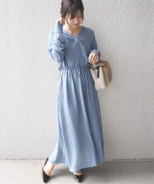 セール ブランド古着 長袖ワンピース ワンピース Khaju カージュ のファッション通販 Zozoused